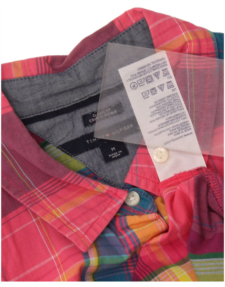 Camicia da donna Tommy Hilfiger Classic Fit UK 12 Check multicolore medio