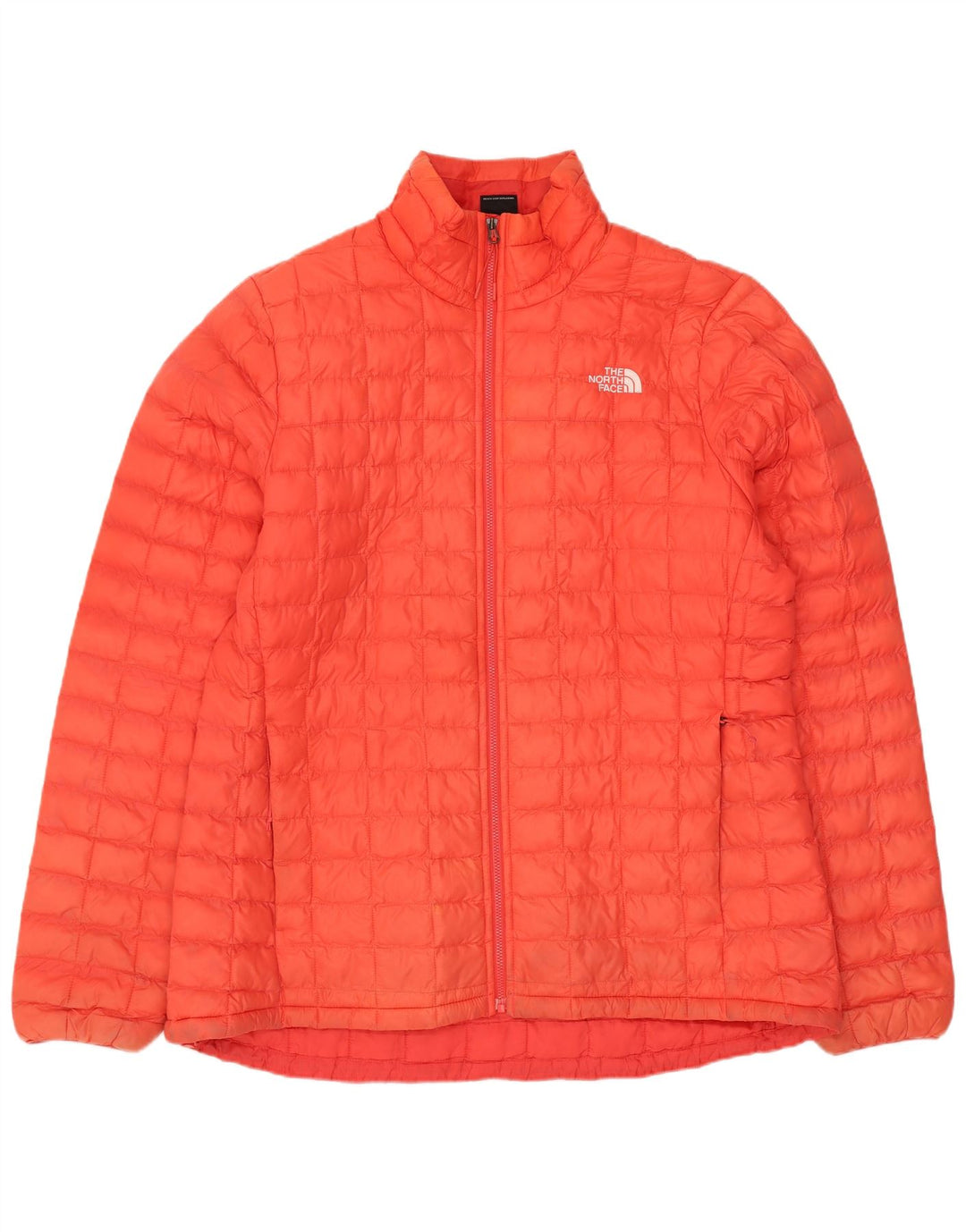 THE NORTH FACE Giacca imbottita da donna UK 18 XL Poliestere arancione