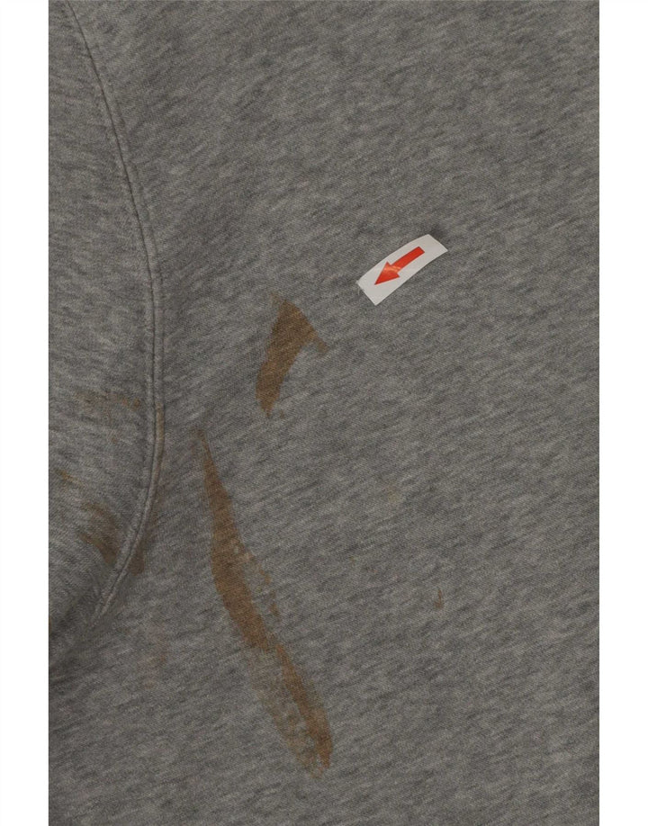 Felpa grafica da uomo Under Armour Maglione grande grigio screziato