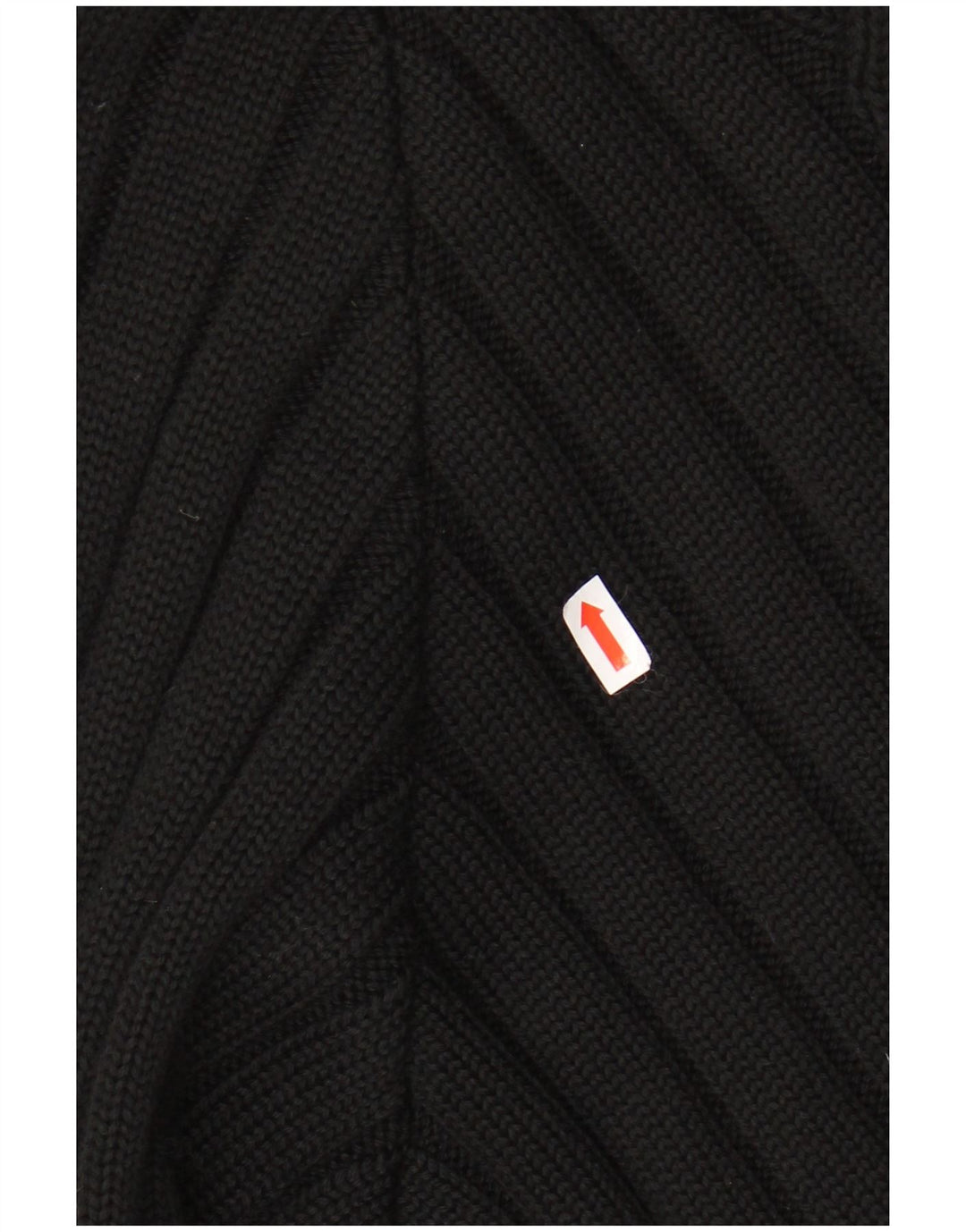 Maglione maglione girocollo da donna VINTAGE UK 20 2XL Nero