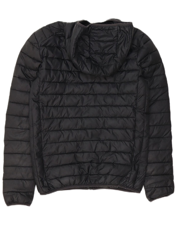 Giacca imbottita con cappuccio da uomo Ellesse UK 34 XS Sport in poliestere nero