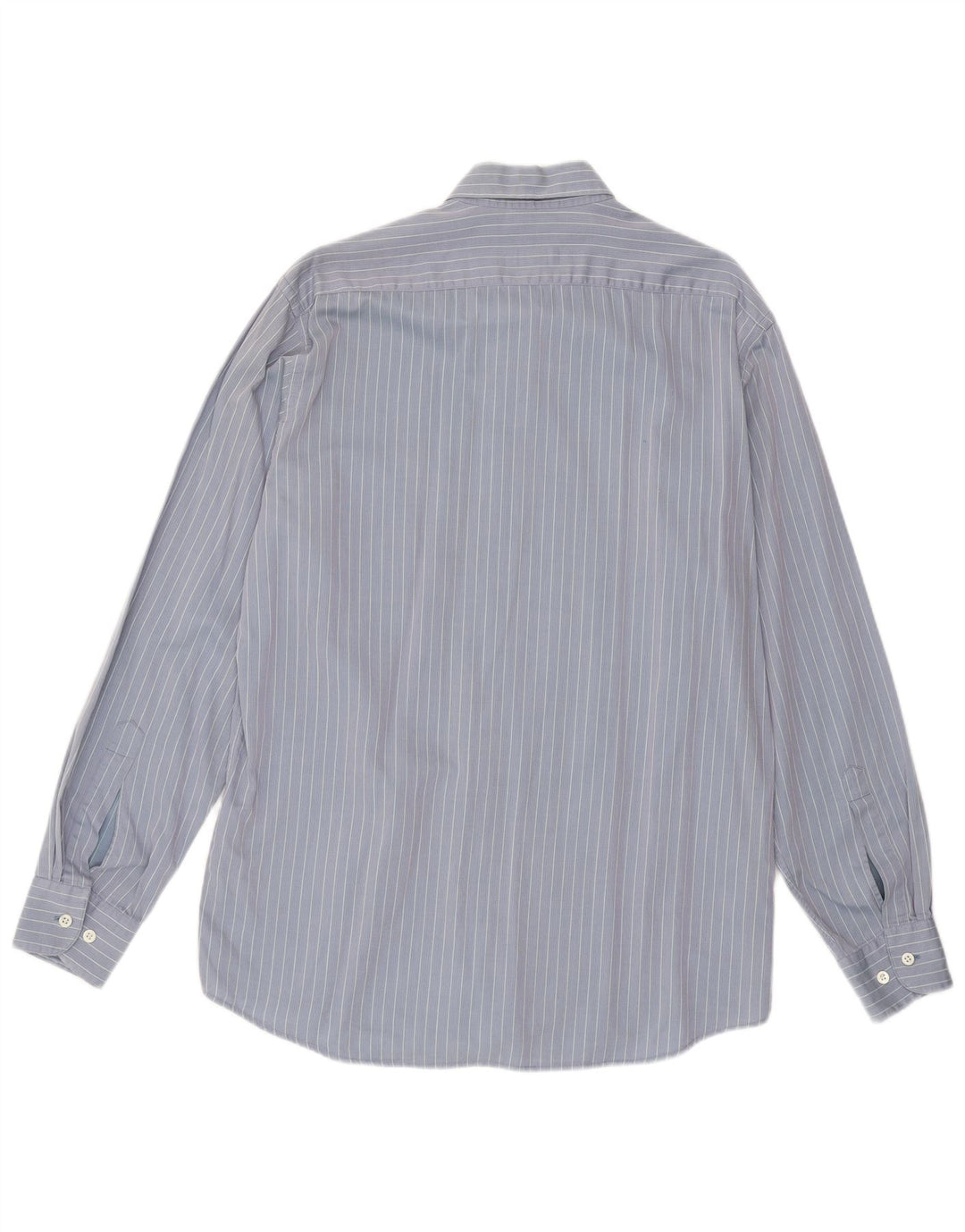 HUGO BOSS Mens Shirt Size 39 Medium Blue Striped