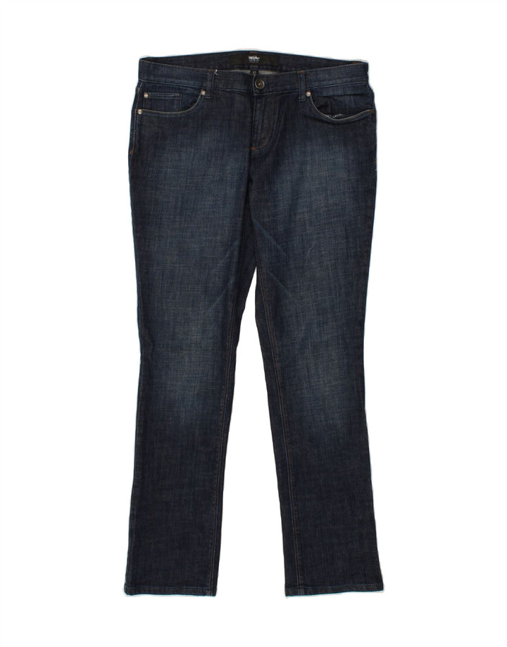 MOSSIMO Womens Slim Jeans US 12 Large W34 L33 Blue Cotton Vintage Mossimo and Second-Hand Mossimo from Messina Hembry 