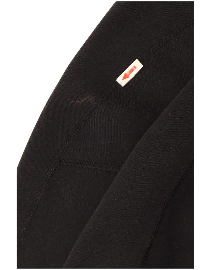 Giacca da ginnastica da uomo Nike, giacca media, in cotone nero