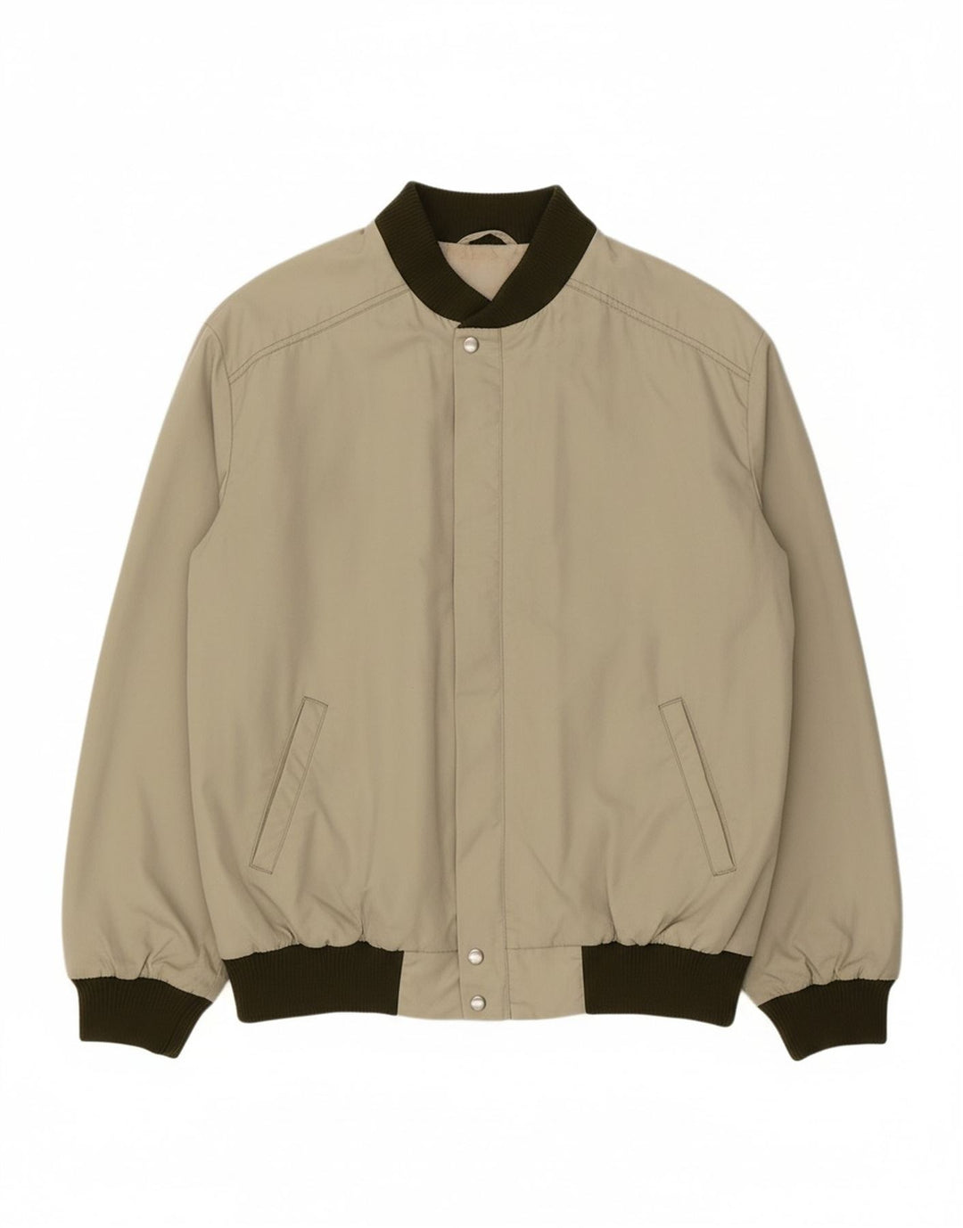 KRAS BRNO Mens Bomber Jacket UK 42 XL Beige