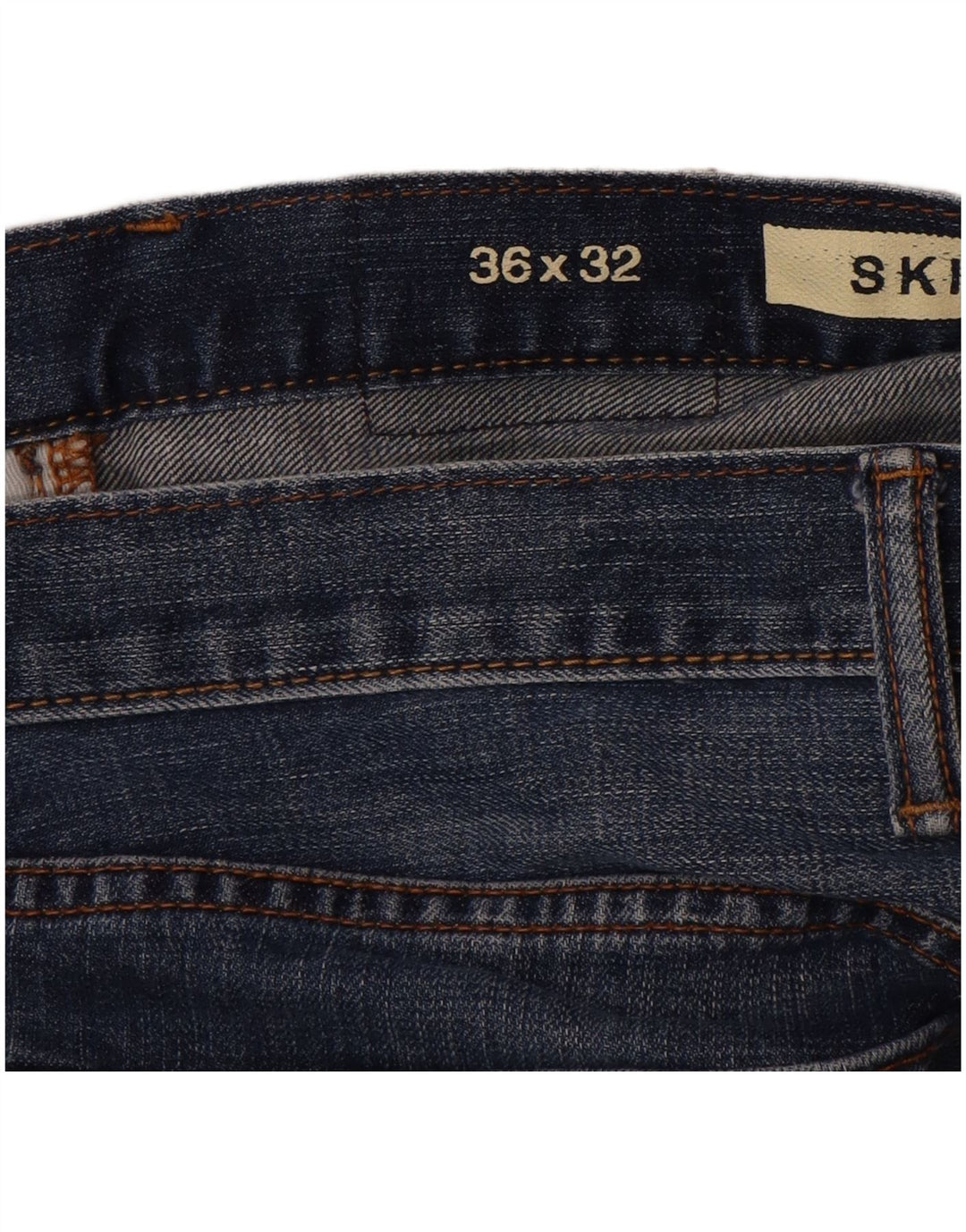 Jeans skinny da uomo Gap W36 L32 cotone blu