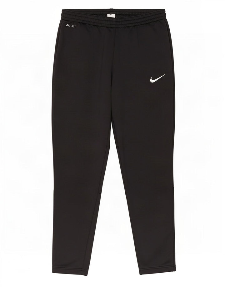 Pantaloni da tuta Nike Dri Fit da uomo, poliestere nero medio
