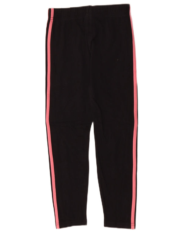 Leggings Adidas Bambina 11-12 Anni Cotone Nero