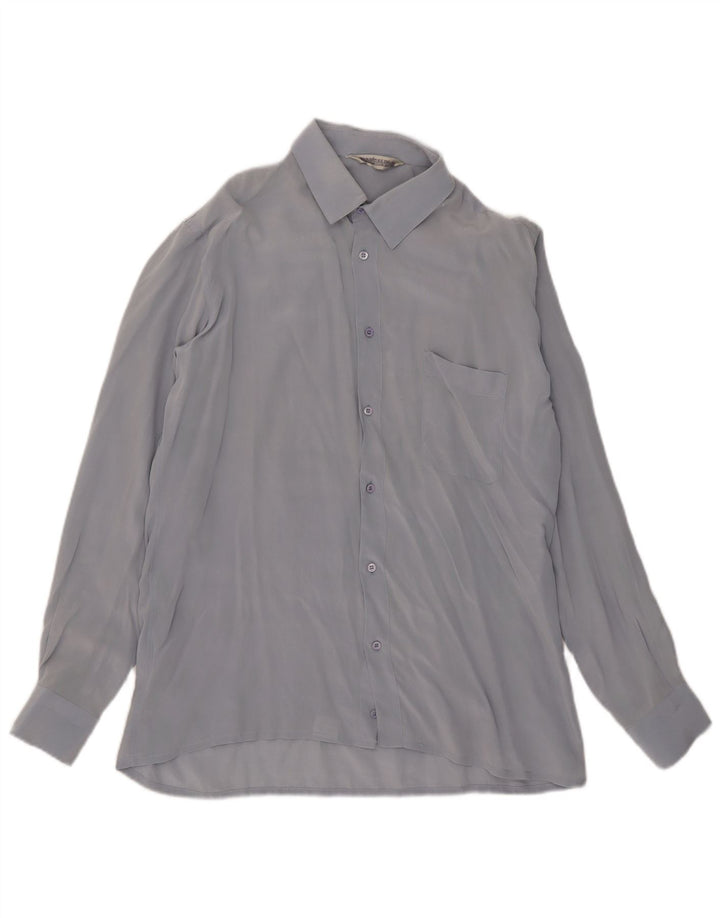 Camicia Uomo Pancaldi&B Taglia 16 41 Large Grigia