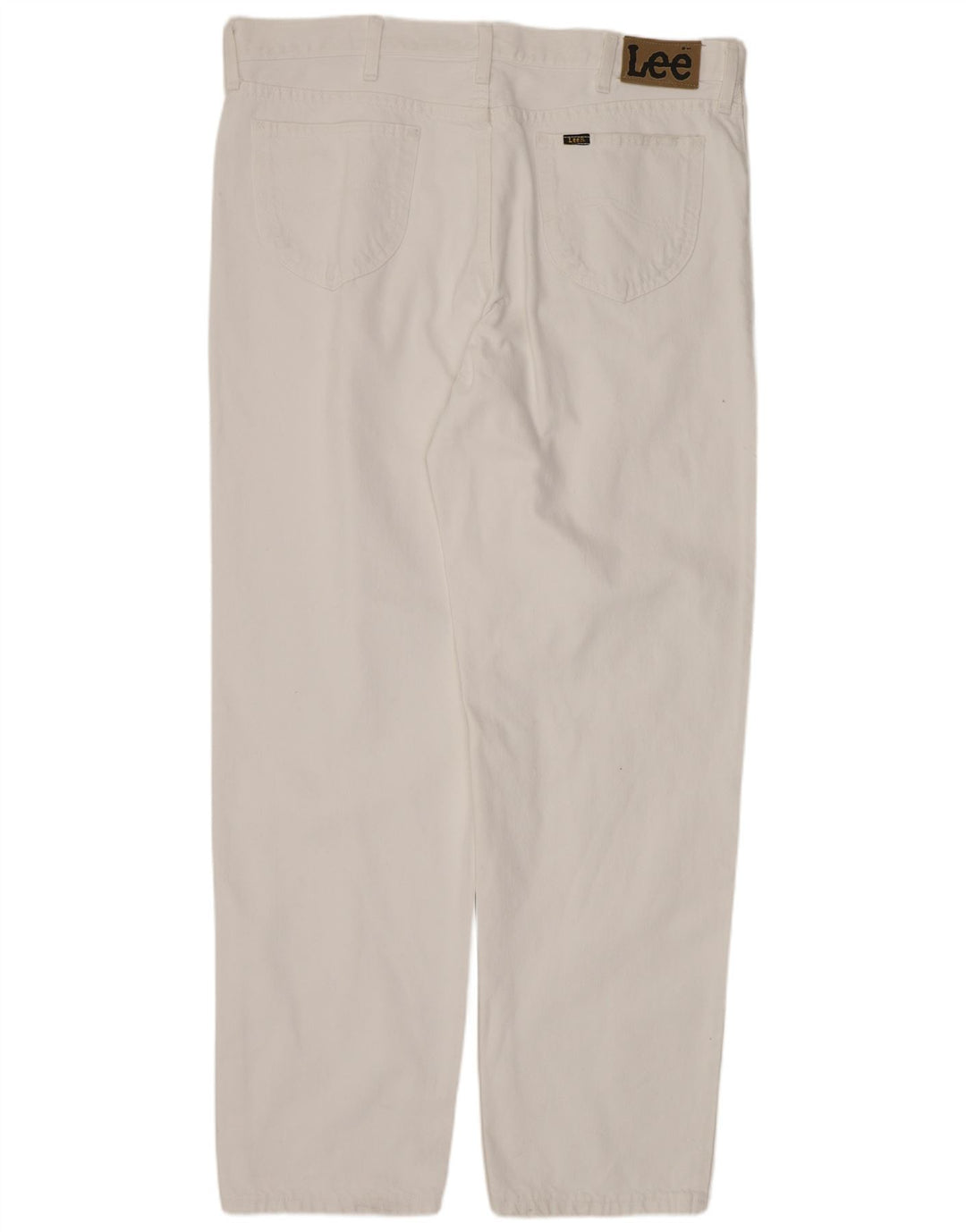 Jeans dritti da uomo Kansas LEE W40 L34 cotone bianco