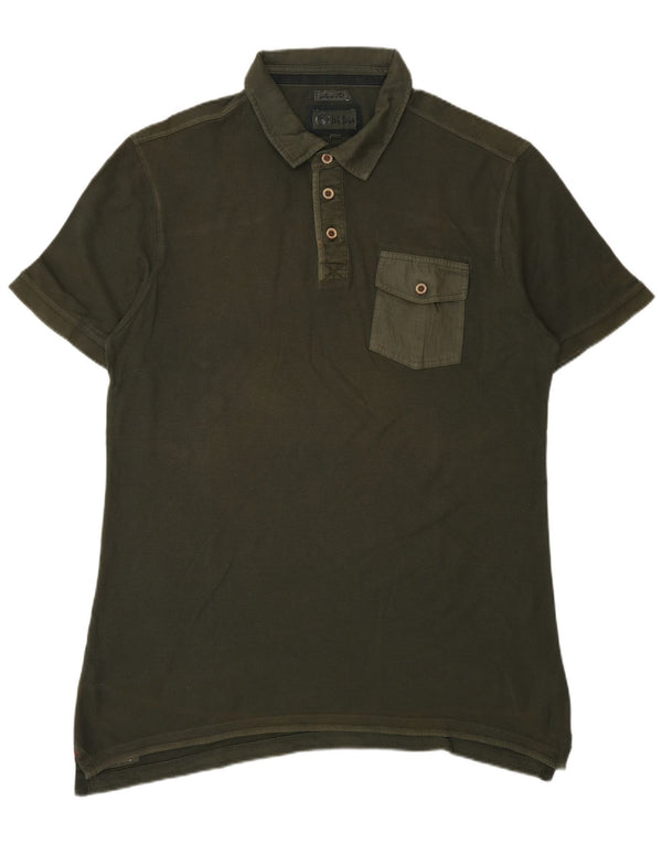 Polo da uomo slim fit FAT FACE XL in cotone verde
