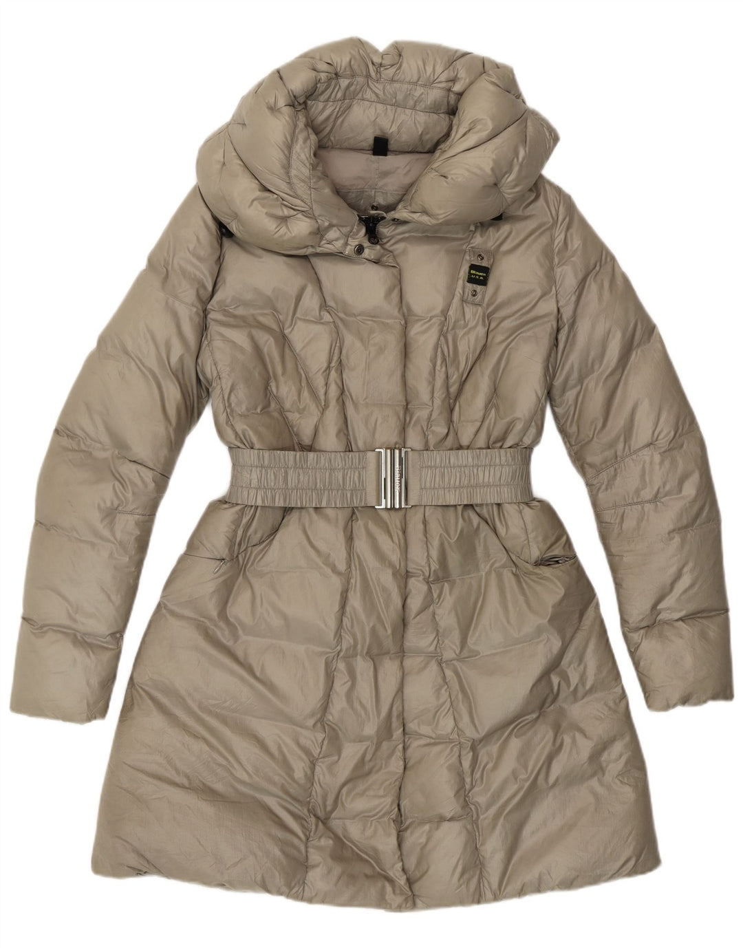 Cappotto imbottito da donna BLAUER UK 10 piccolo beige