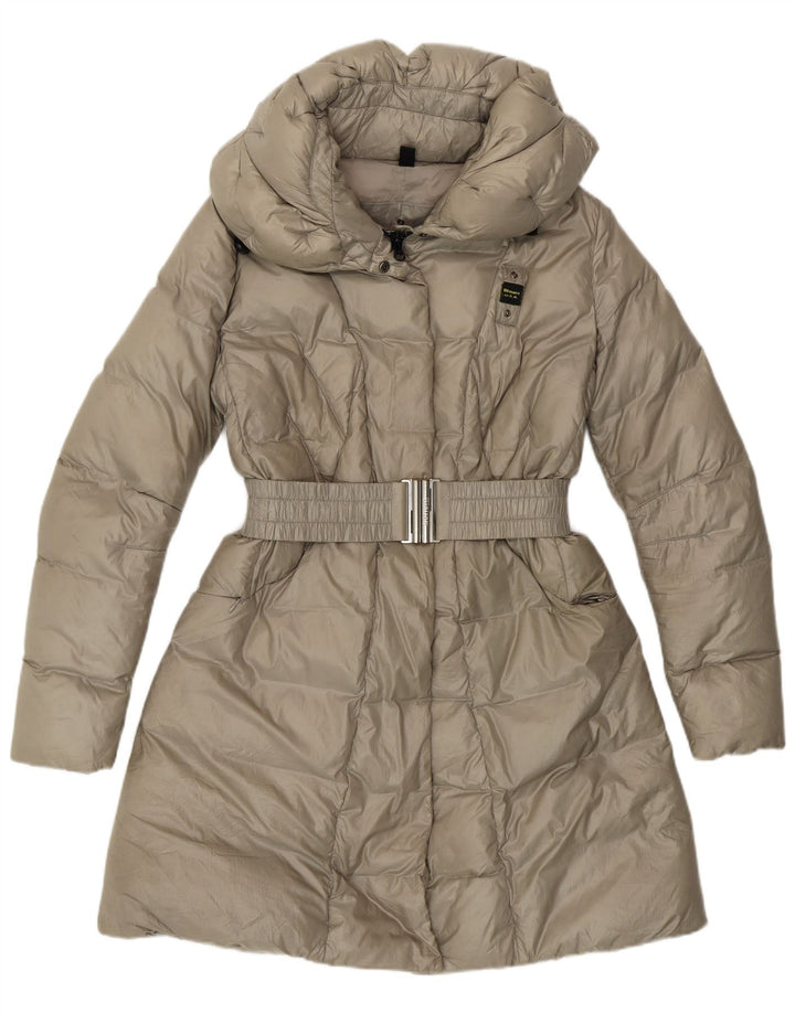 Cappotto imbottito da donna BLAUER UK 10 piccolo beige