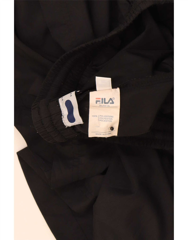 Pantaloncini sportivi da uomo Fila IT 56 XL Poliestere color block nero