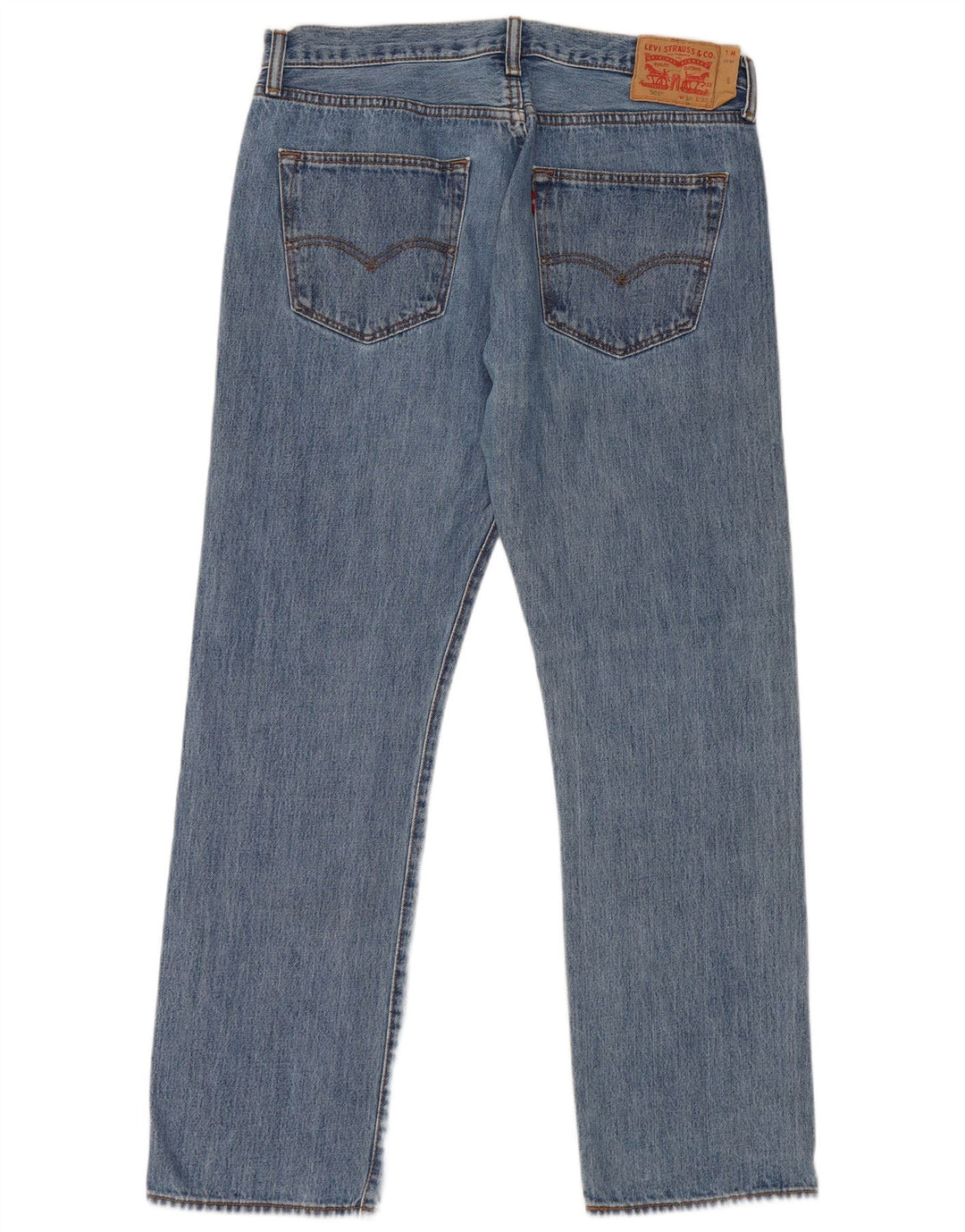 LEVI'S Jeans dritti da uomo 501 W36 L32 cotone blu
