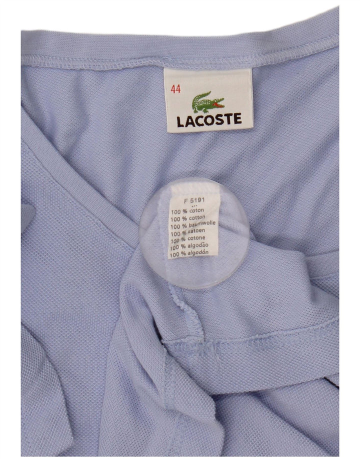 T-shirt da donna Lacoste taglia 44 grande in cotone blu