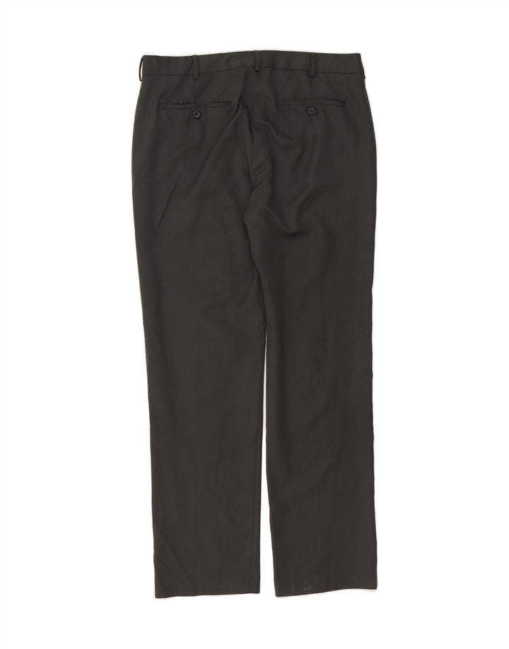 IZOD Mens Straight Chino Trousers W34 L32 Grey Polyester Vintage Izod and Second-Hand Izod from Messina Hembry 