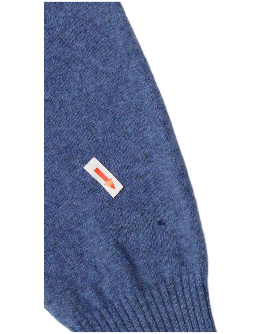 Maglione maglione girocollo da uomo Zara grande blu