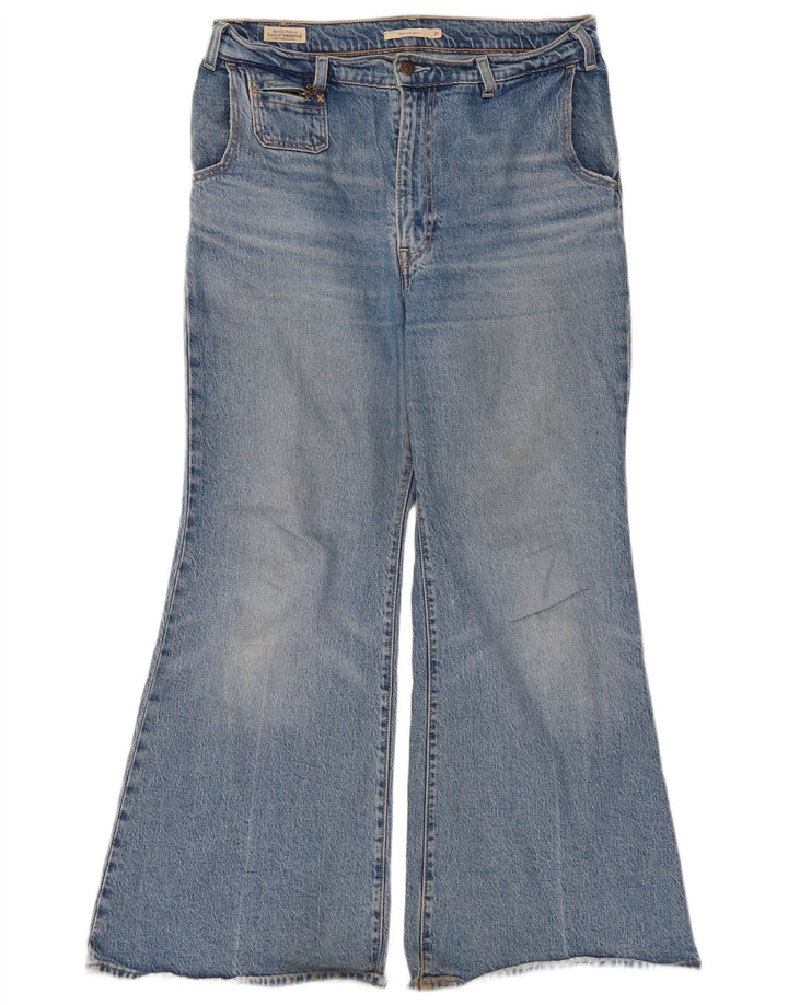 Jeans svasati a campana toracica da donna Levi's W31 L30 cotone blu