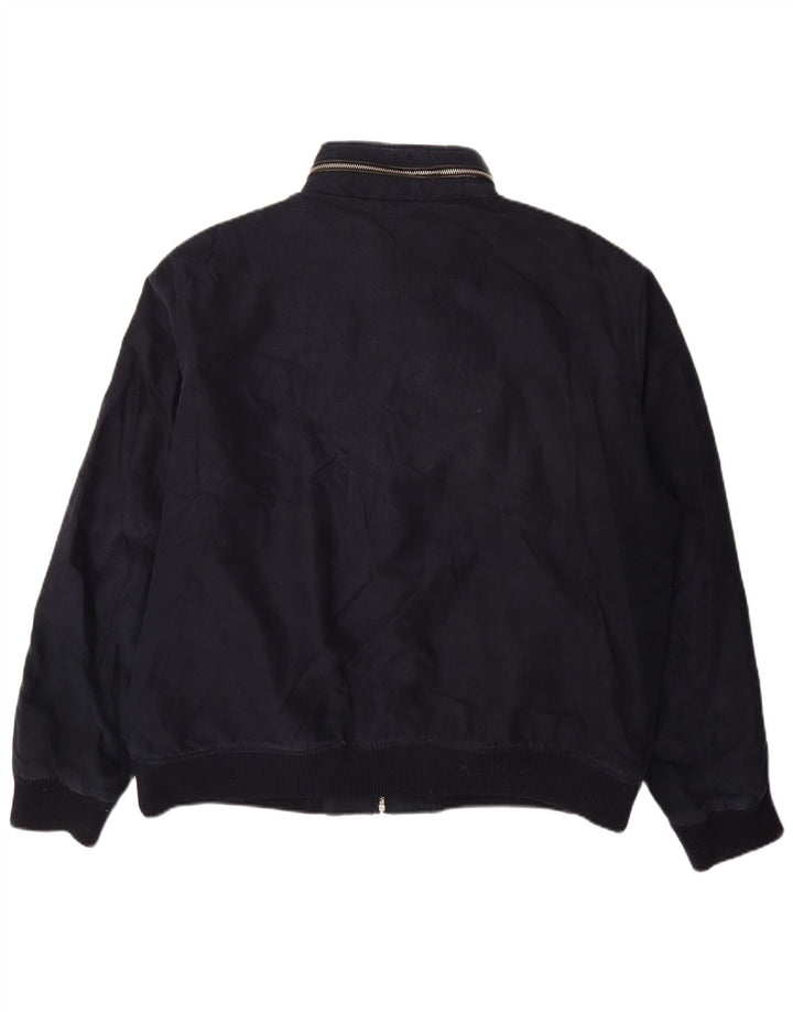 Giubbotto bomber vintage da uomo UK 44 2XL Blu navy