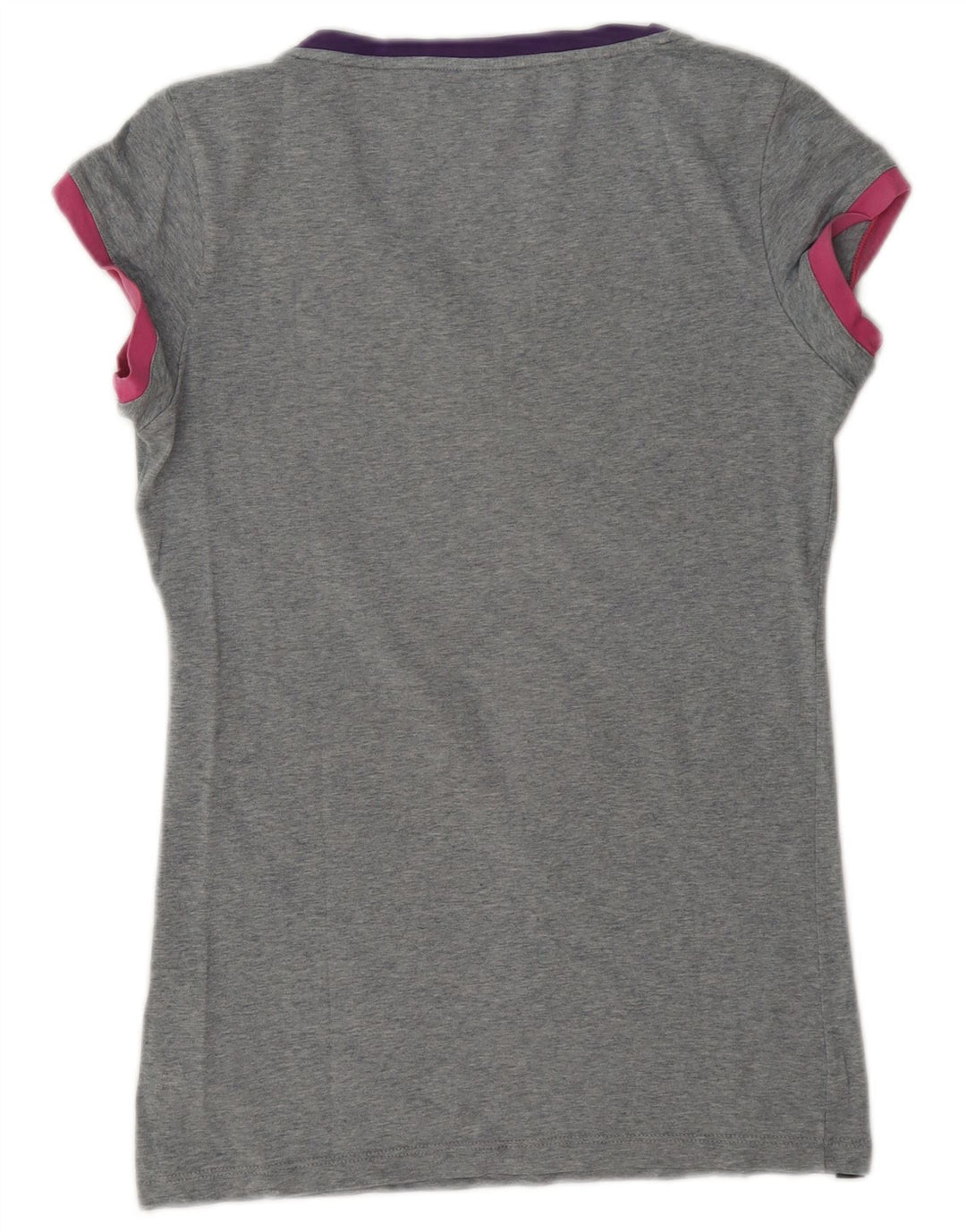 T-shirt da donna Nike Top UK 12/14 grigio medio chiazzato