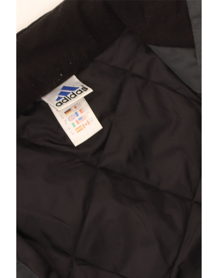 Polo Adidas da uomo UK 38 grigio medio in poliammide