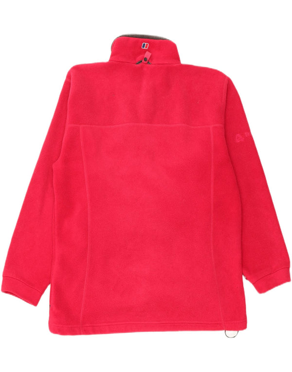 Giacca in pile oversize Polartec da donna BERGHAUS UK 14 Large Rosa