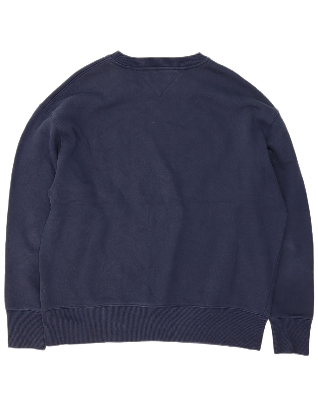TOMMY HILFIGER Felpa da uomo Maglione 2XL Cotone blu navy
