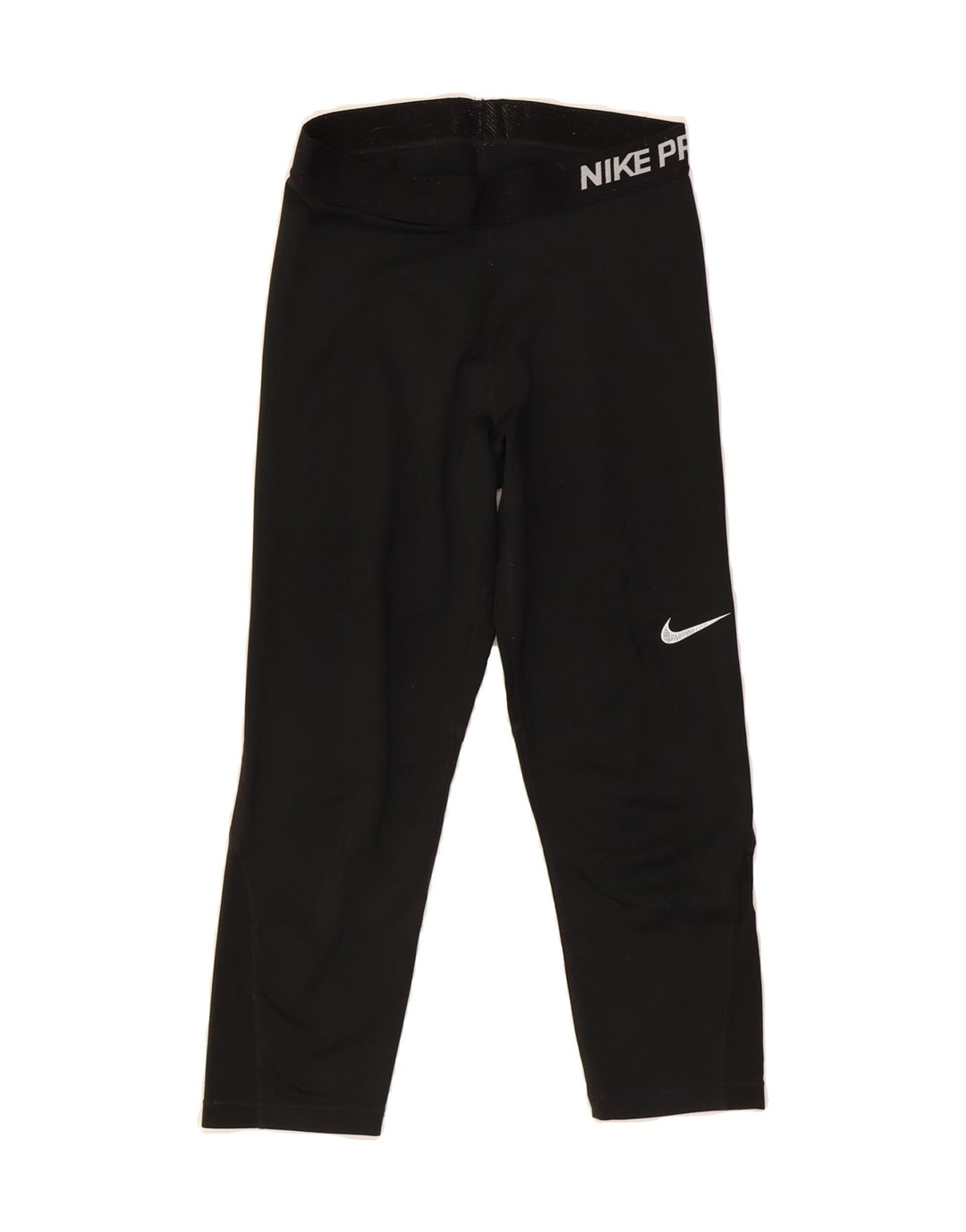NIKE Womens Capri Leggings UK 14 Medium Black Vintage Nike and Second-Hand Nike from Messina Hembry 