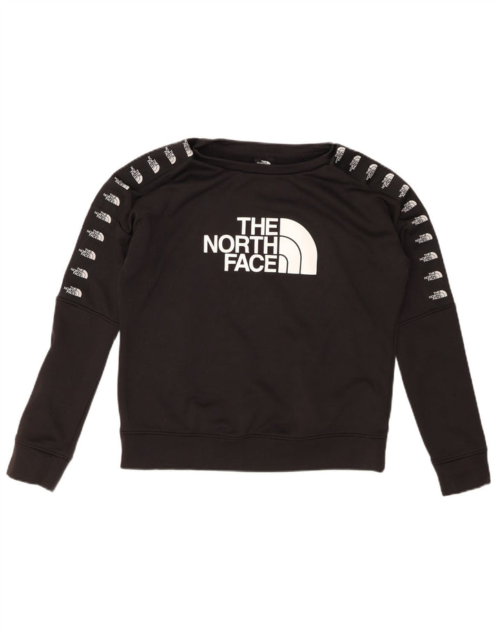 THE NORTH FACE Felpa oversize da donna Maglione UK 10 Piccolo Nero