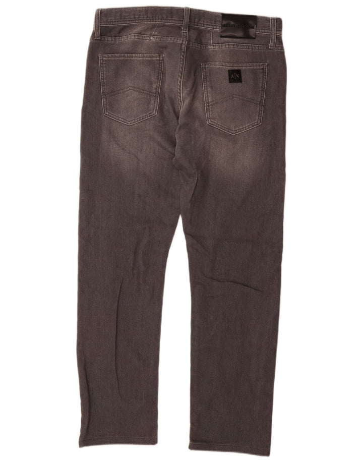 Jeans slim da uomo Armani J13 W32 L30 cotone grigio