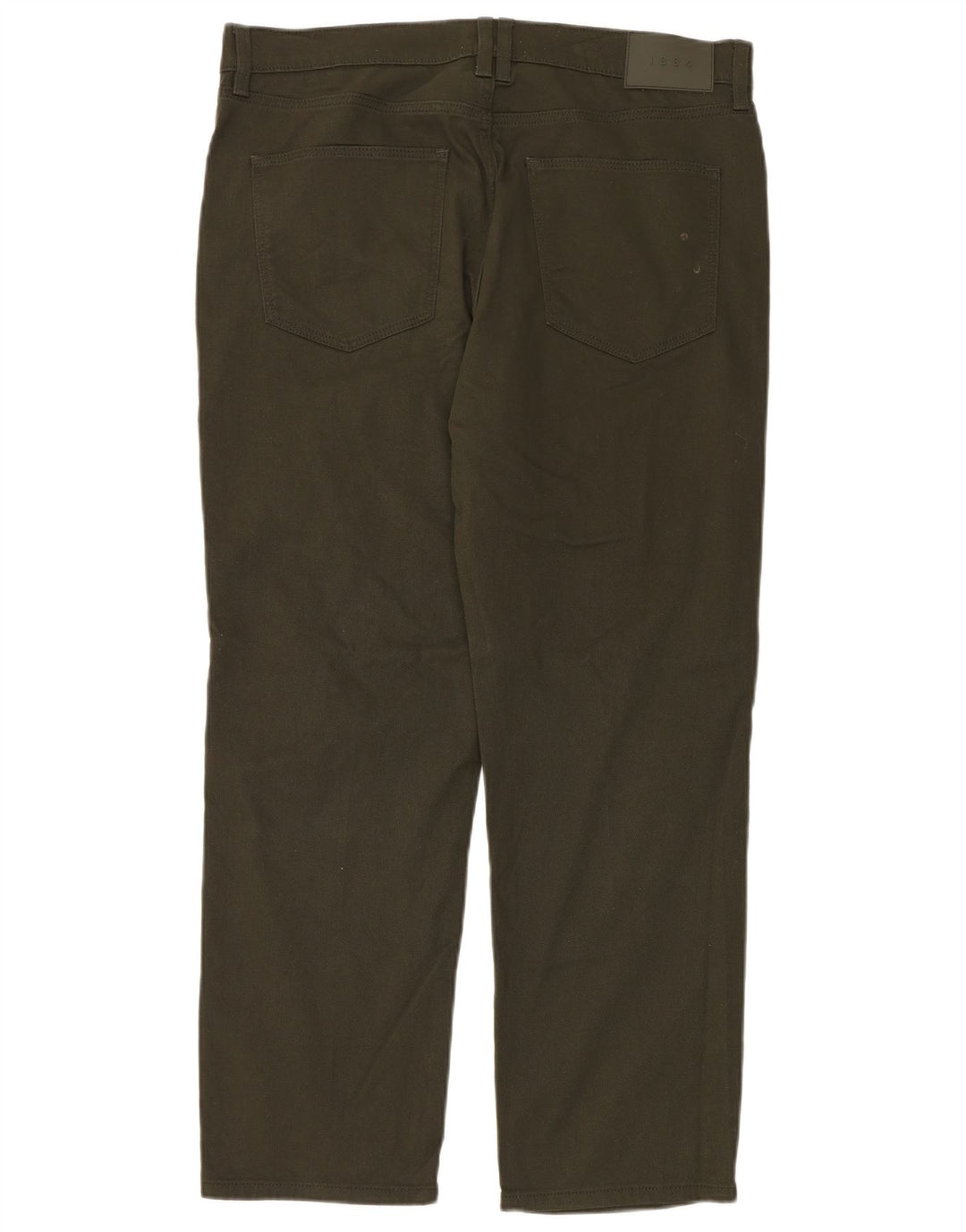 Jeans dritti da uomo Marks & Spencer W36 L29 cotone kaki