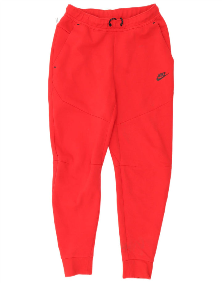 Pantaloni da tuta da uomo Nike Joggers piccoli in cotone rosso