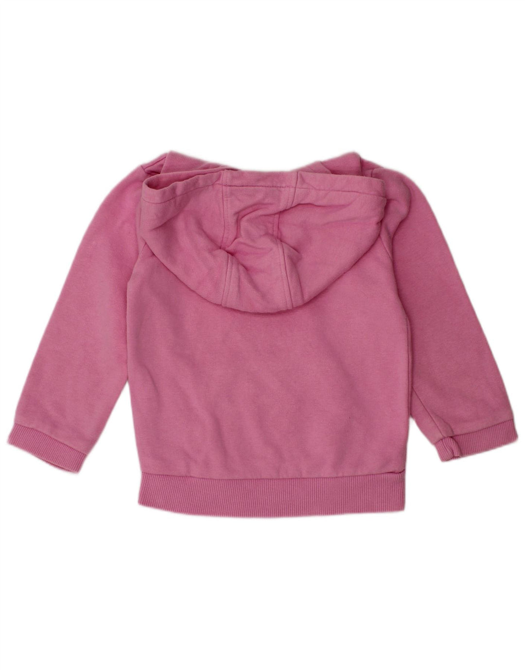 ELLESSE Maglione con cappuccio grafico per bambina 18-24 mesi in cotone rosa