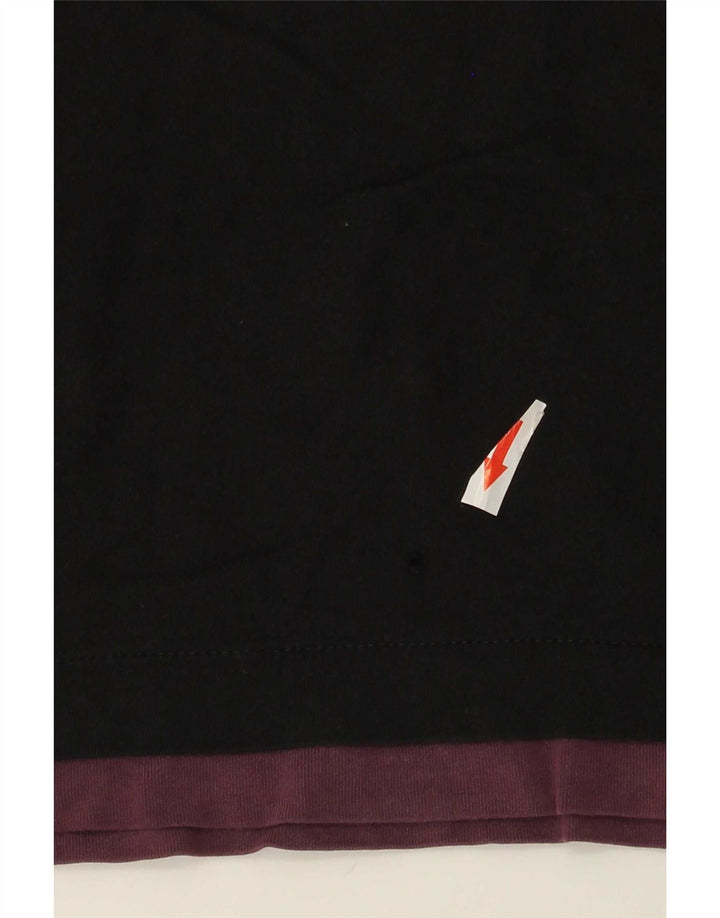 Maglia Puma da uomo a maniche lunghe, colore nero medio, color block