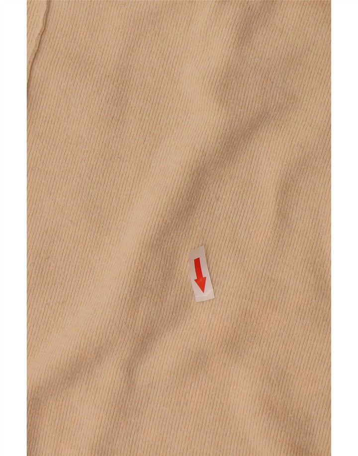 Canotta canotta da donna Zara UK 10 piccola in poliestere beige