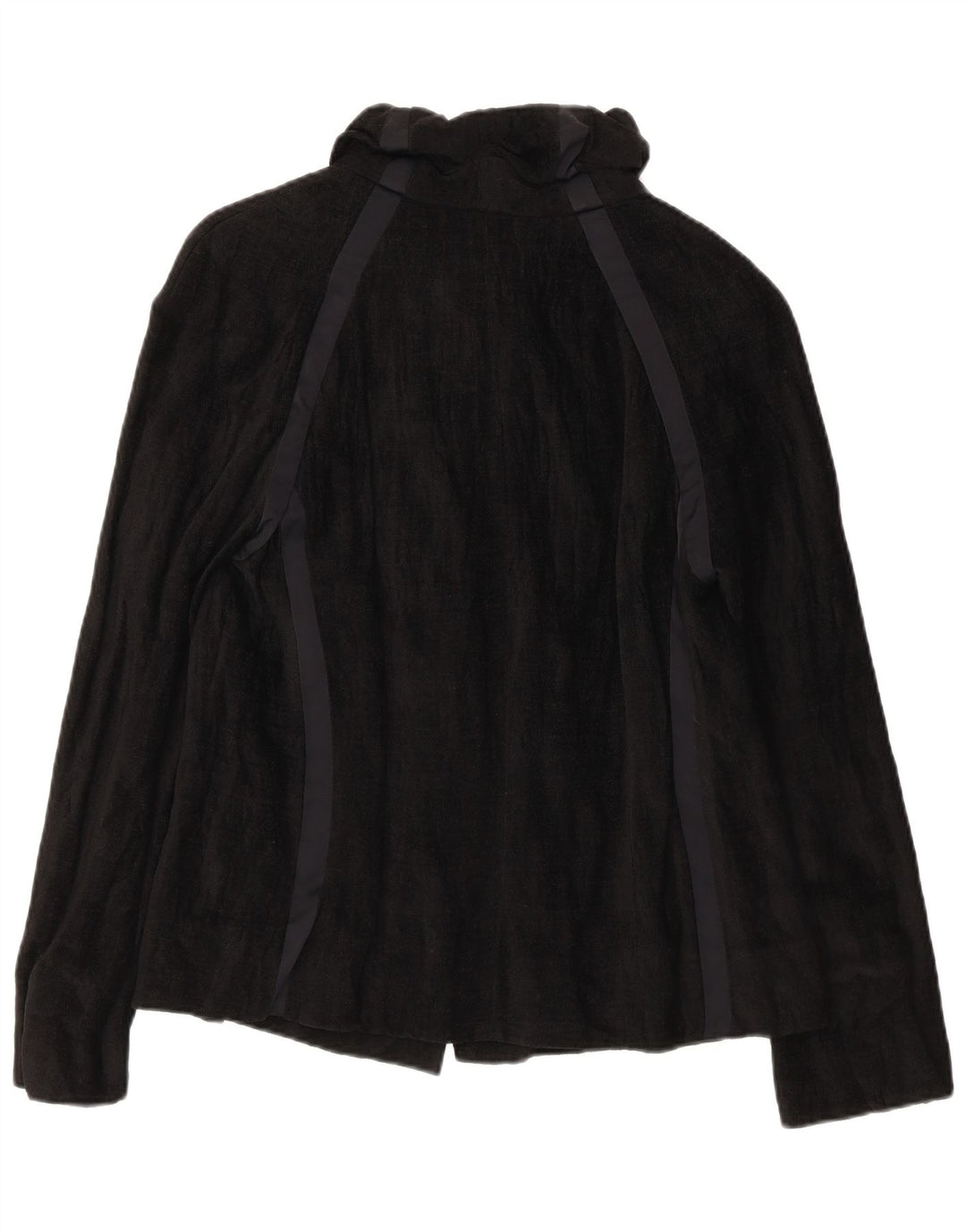Evelin Brandt Giacca blazer a 4 bottoni Berlin da donna EU 36 piccola lana nera