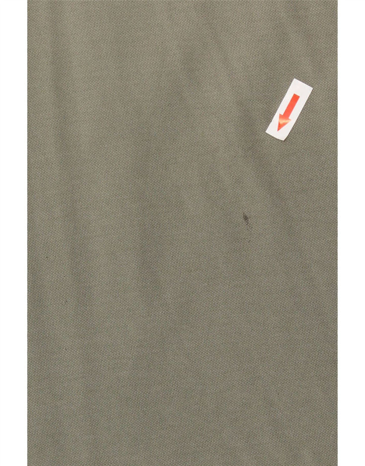 Polo da uomo Champion grande in cotone kaki