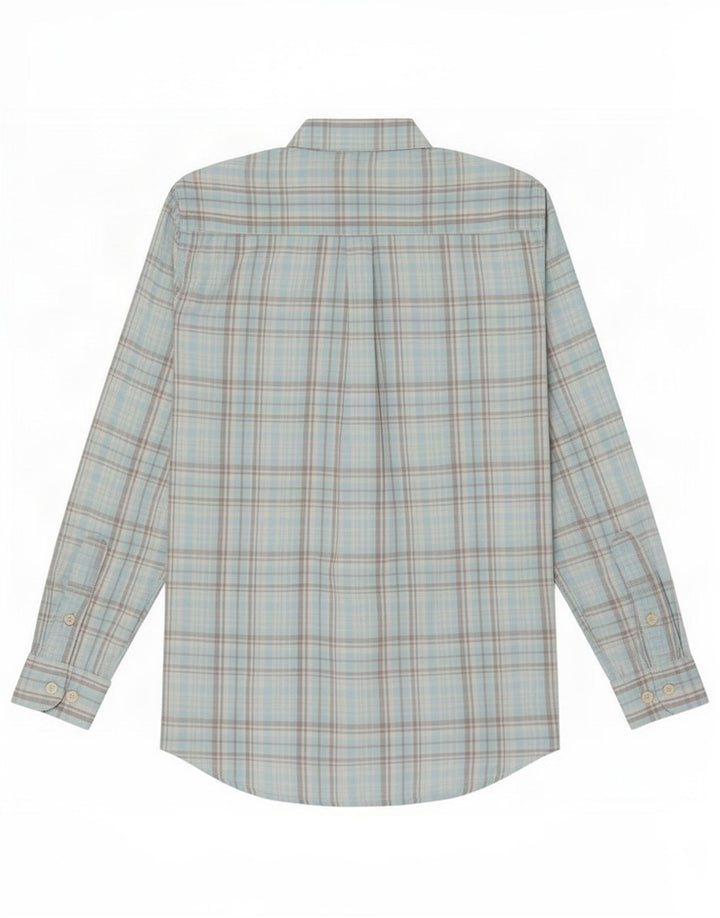 Camicia da uomo Gant taglia 36/38 15 1/2 quadri blu medio