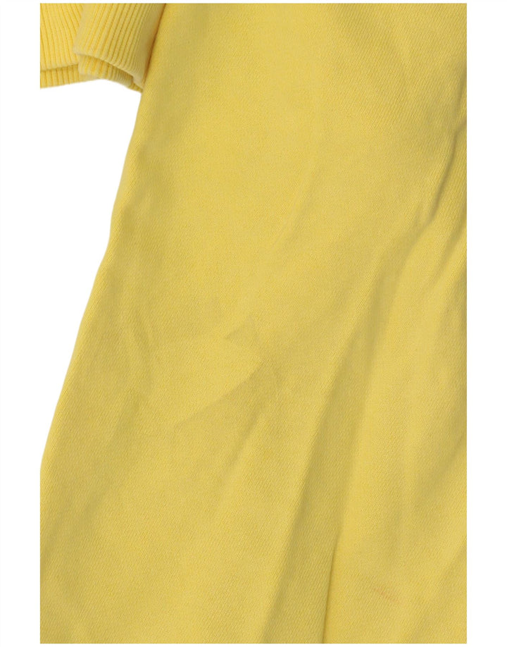 Felpa oversize da donna Calvin Klein Jeans Jumper UK 16 Large Giallo