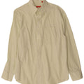 Camicia da uomo Izod in cotone a quadri verde medio