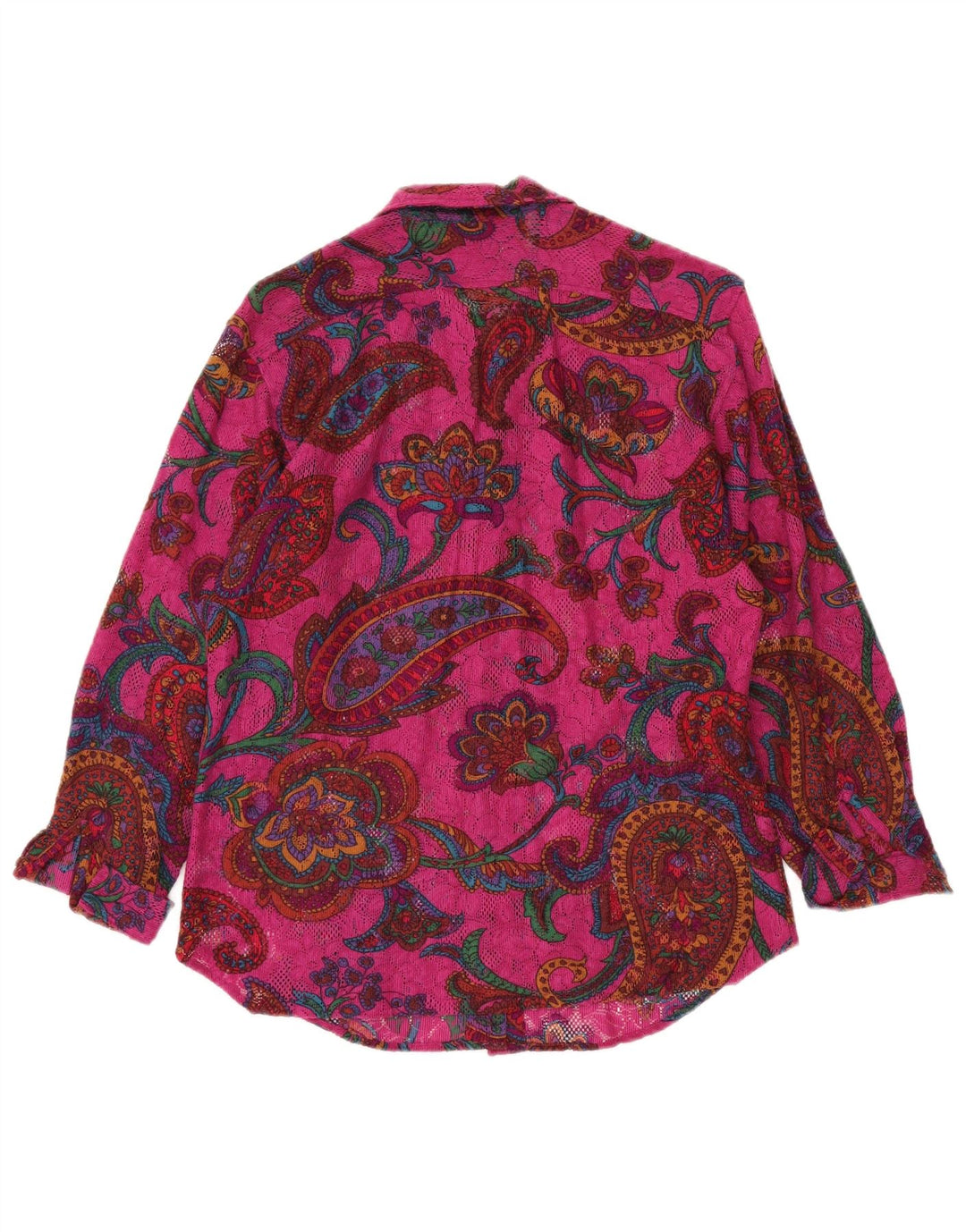 Camicia da donna Eleganza rilassata Sisley IT 42 Rosa medio Paisley Bohemian