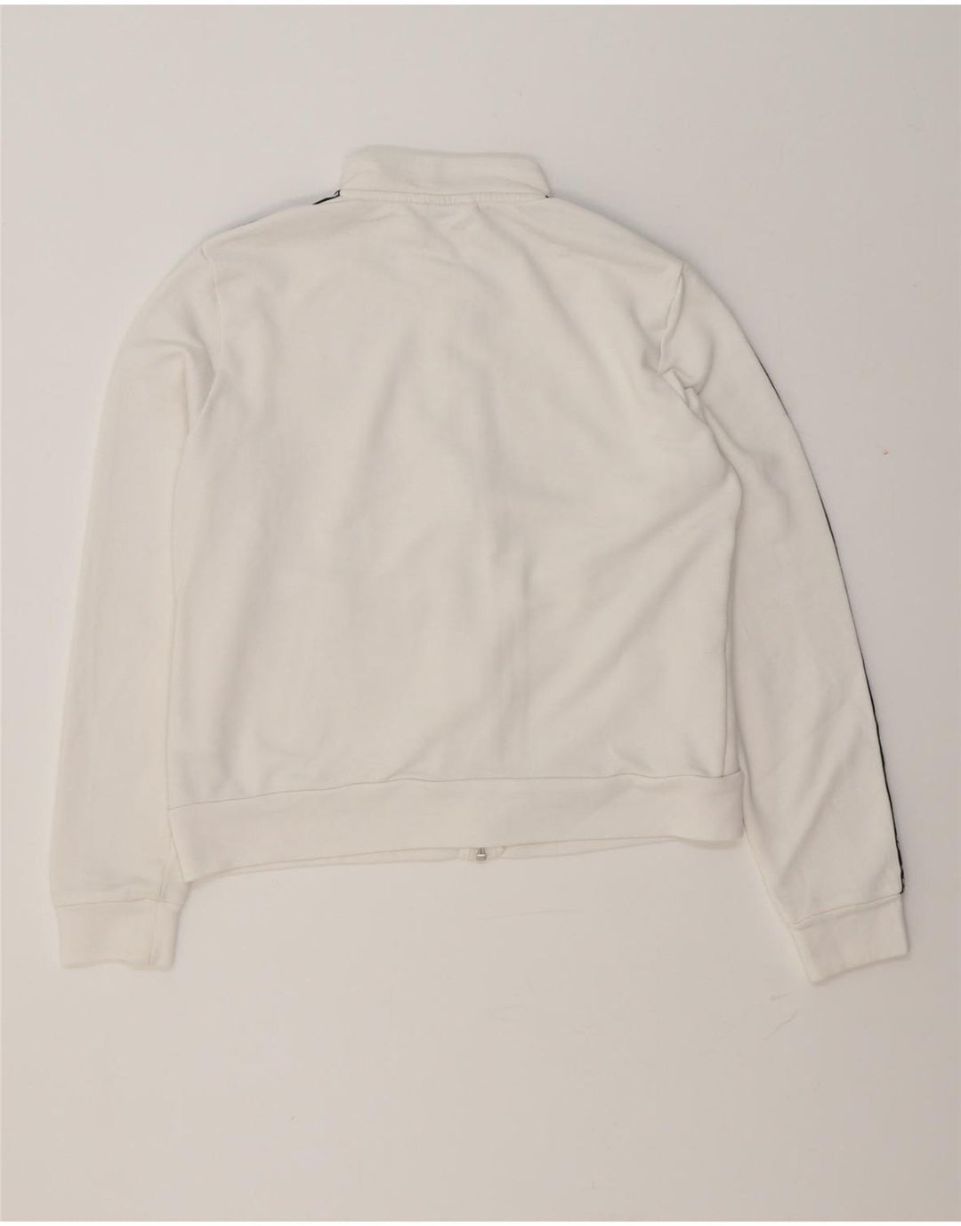 Giacca da tuta grafica da donna Puma UK 14 Medium White Colourblock