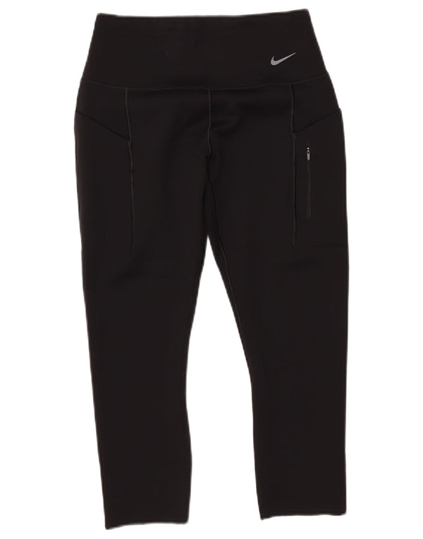 Leggings Capri Dri Fit da donna NIKE UK 12 medio nero