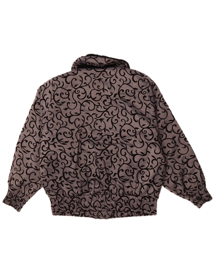 Giacca a vento oversize da donna LONDON FOG UK 14 Grigio medio floreale