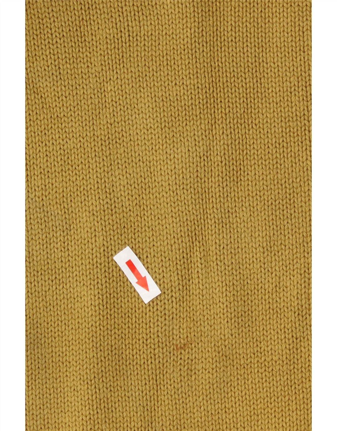 Maglione maglione a collo alto da donna Zara UK 14 grande giallo