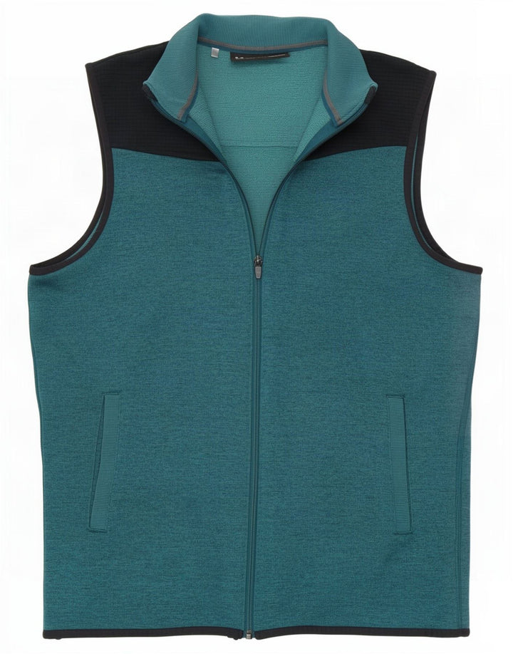 Giacca da tuta da uomo Under Armour Cold Gear color block blu medio