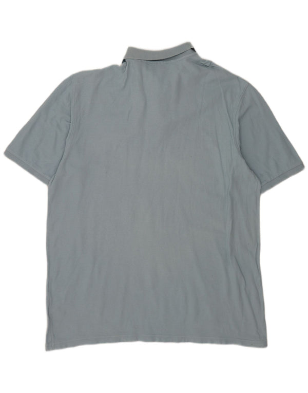 Polo da uomo Fila 2XL in cotone blu