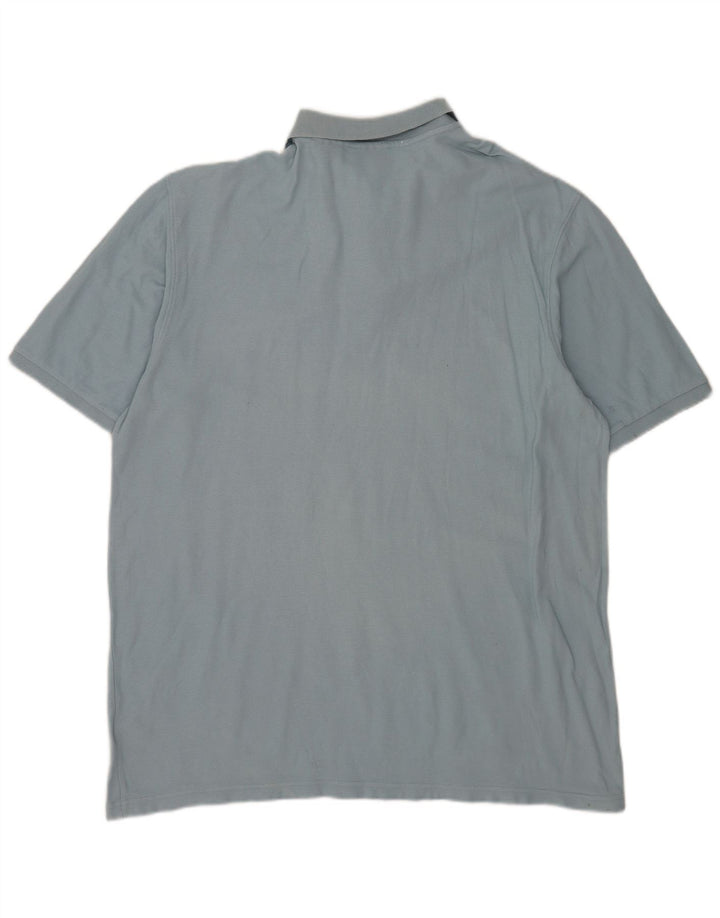 Polo da uomo Fila 2XL in cotone blu
