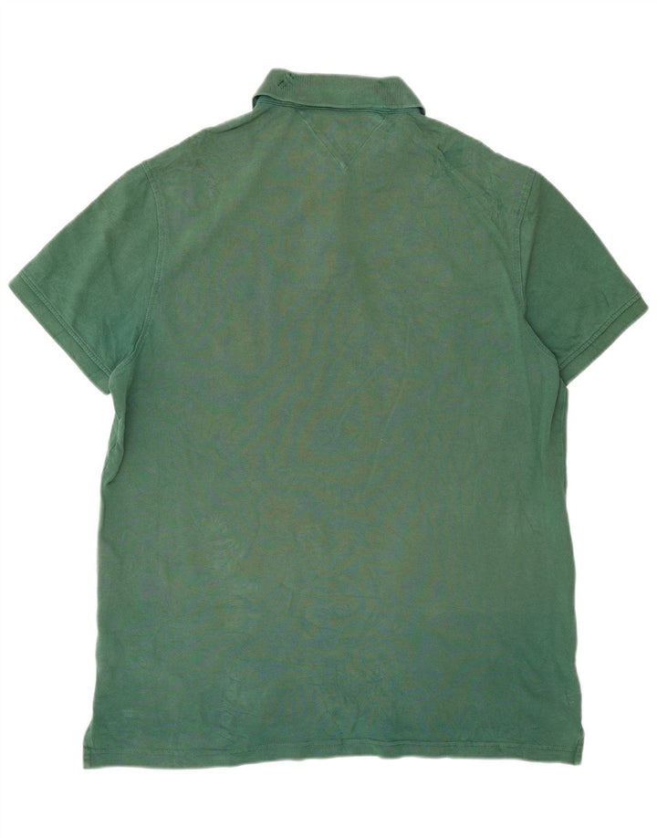Polo da uomo vestibilità regolare Tommy Hilfiger XL verde